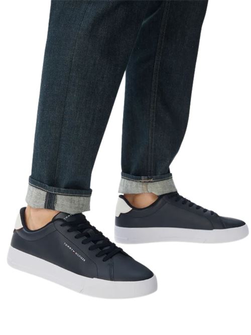 Sneakers in pelle Tommy Hilfiger | FM0FM05367DW5